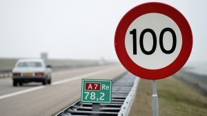 Prędkość maksymalna na autostradach w Holandii 2020